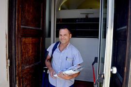 Massimo at work